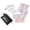 First Aid Pouch with Carabiner (20 Piece) in Black