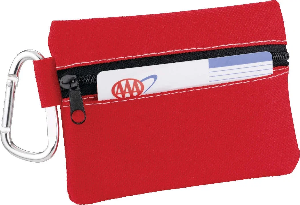 Custom First Aid Pouch with Carabiner (20 Piece) — view 34