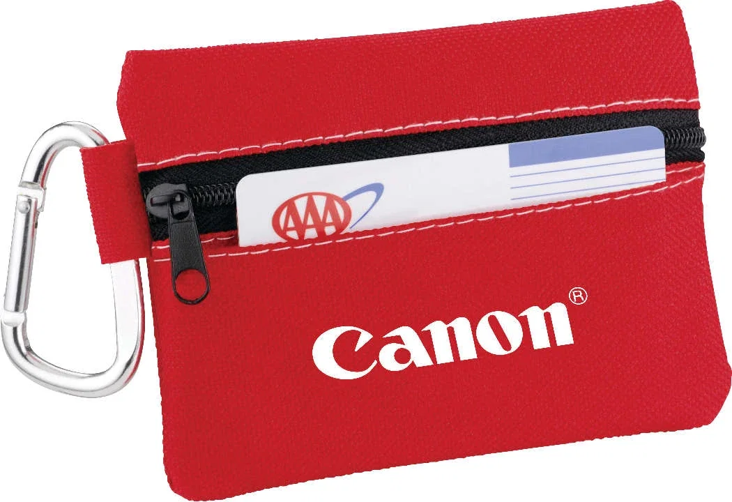Custom First Aid Pouch with Carabiner (20 Piece) — view 37