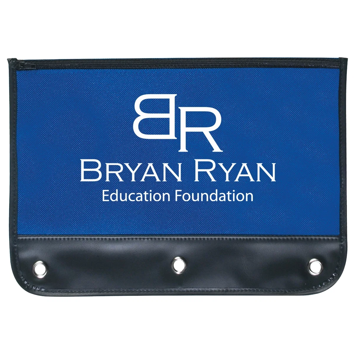 Top section of the pencil case from a short distance