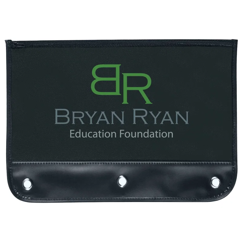 Zippered Pencil Case w/ Punch Holes — view 5